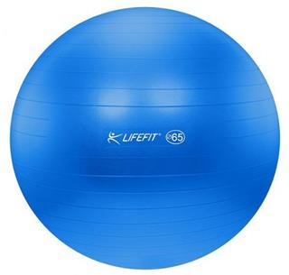 Gymnastická lopta LIFEFIT ANTI-BURST 65 cm, modrý F-GYM-65-12