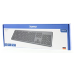 Hama bezdrátová klávesnice KW-700, antracitová/černá