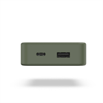 Hama Colour 10, powerbank 10000 mAh, 3 A, výstup: USB-C, USB-A, zelená