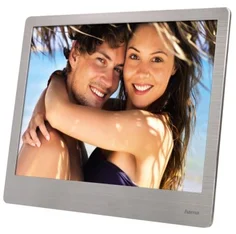 HAMA Digitální kovový LED fotorámeček Steel Basic 8" (20,32 cm) (95274)