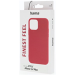Hama Finest Feel, kryt pre Apple iPhone 14 Plus, červený
