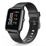 Hama Fit Watch 5910, športové hodinky čierne, vodotesné, GPS, meranie tepu, krokomer atď.