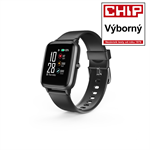 Hama Fit Watch 5910, športové hodinky čierne, vodotesné, GPS, meranie tepu, krokomer atď.