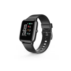 Hama Fit Watch 5910, športové hodinky čierne, vodotesné, GPS, meranie tepu, krokomer atď.