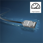 Hama HDMI kábel High Speed 4K 1 m, ultratenký