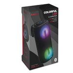 Hama Pipe 3.0, reproduktor Bluetooth, odolný voči vode IPX5, 24 W, 10 svetelných režimov, čierny