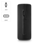 Hama Pipe 3.0, reproduktor Bluetooth, vodotesný IPX5, 24 W, 10 svetelných režimov, čierny