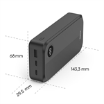 Hama powerbank 20000 mAh, 15 W