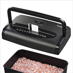 Hama Premium M8+, skartovač, mikrorez, 8 listov, klasifikácia P5, 20 l