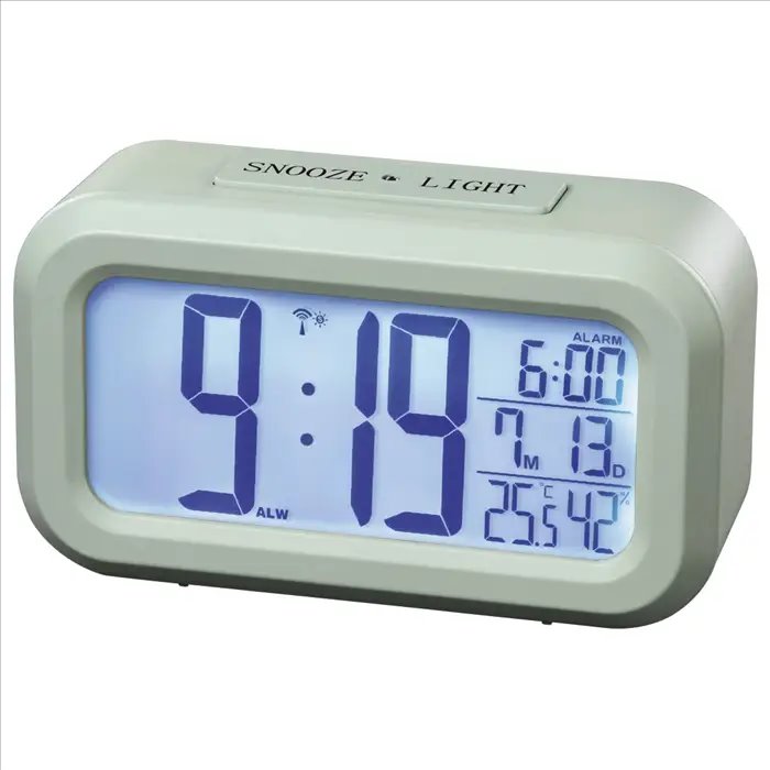Hama RC 660, digitálny budík, rádiom riadený, mätovo zelený