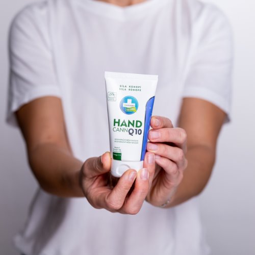 Handcann Q10 Přírodní krém na ruce s bambuckým máslem 75ml
