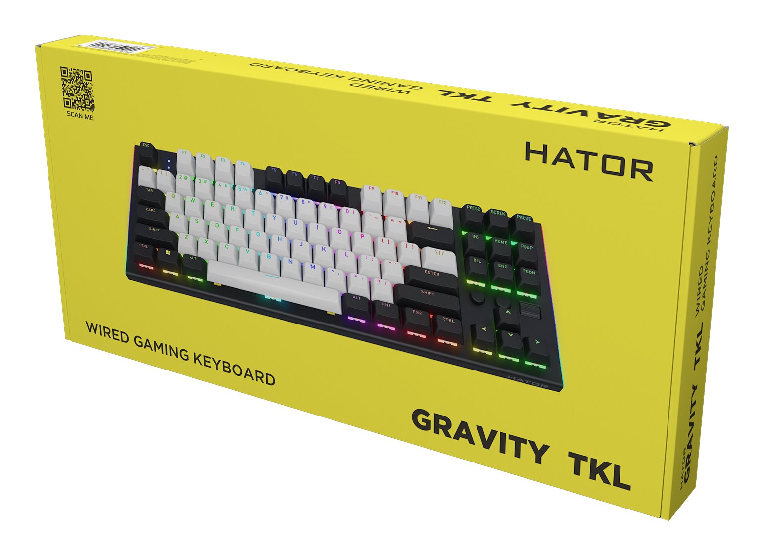 Hator Gravity TKL černá