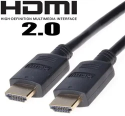 HDMI 2.0 High Speed + Ethernet kabel, zlacené konektory, 3m rozlišení 4K*2K/60Hz, 18Gb/s