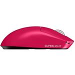 Herná myš Logitech G PRO X SUPERLIGHT 2 LIGHTSPEED, ružová