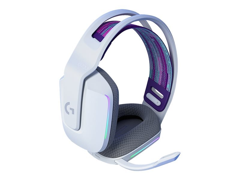 Herná náhlavná súprava Logitech G733 LIGHTSPEED RGB - biela
