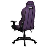 Herné kreslo AROZZI TORRETTA Soft Fabric v2/ látkový povrch/ fialová
