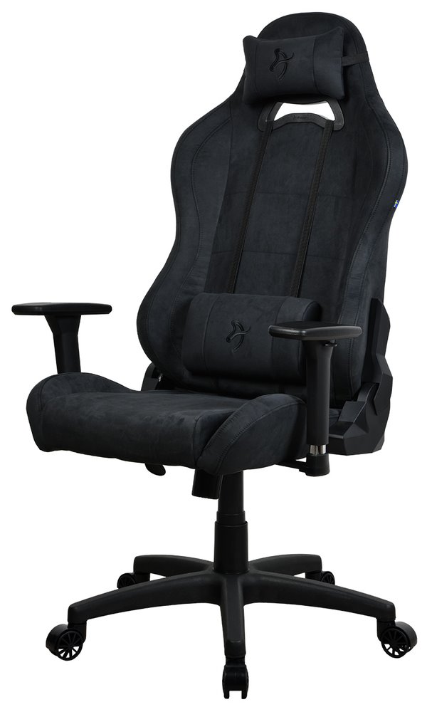 Herné kreslo AROZZI TORRETTA SuperSoft/ povrch z látky/ čierne