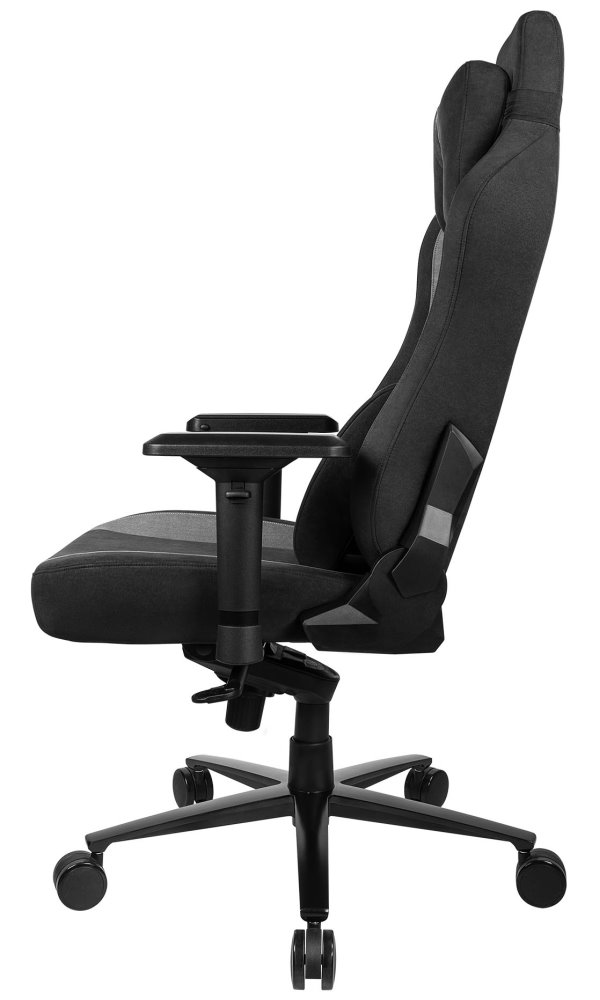 Herné kreslo AROZZI VERNAZZA Supersoft Fabric Black