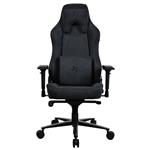 Herné kreslo AROZZI VERNAZZA Supersoft Pure Black/ látkový povrch/ čierna