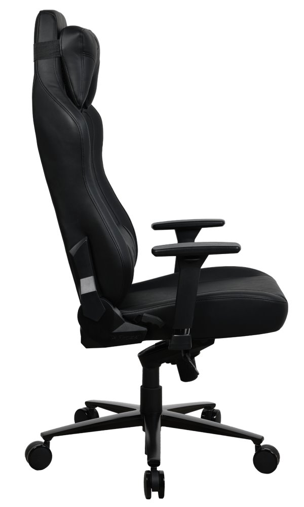Herné kreslo AROZZI VERNAZZA XL SoftPU Pure Black/ povrch polyuretán/ čierna