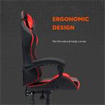 Herné kreslo CANYON Core SGCH2 Black red