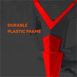 Herné kreslo CANYON Wave MCH02 Mesh Black orange