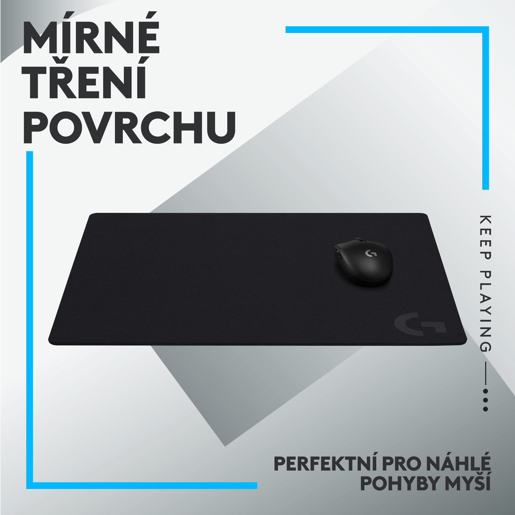Herní podložka Logitech G640