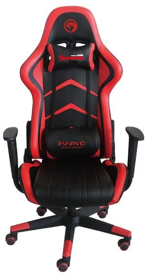 Herní židle Marvo CH-106 RD, černo-červená