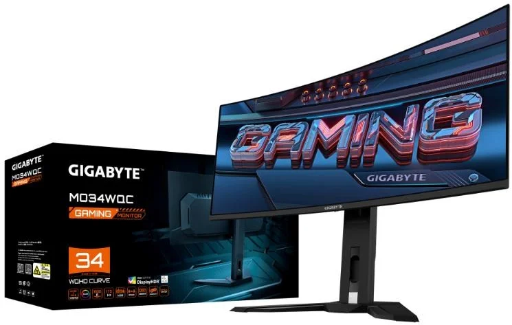 Herný monitor GIGABYTE MO34WQC