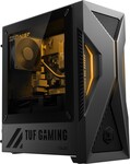 Herný stolný počítač ASUS TUF T500 v šedej farbe Solar Eclipse