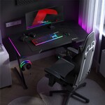 Hero 2.5 RGB Black 120 cm gaming desk