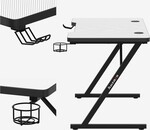 Hero 2.5 White 120 cm gaming desk