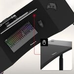 Hero 3.6 gaming desk Black