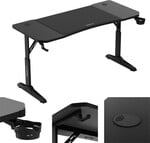 Hero 3.6 gaming desk Black