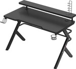 Hero 5.0 Black 120 cm gaming desk