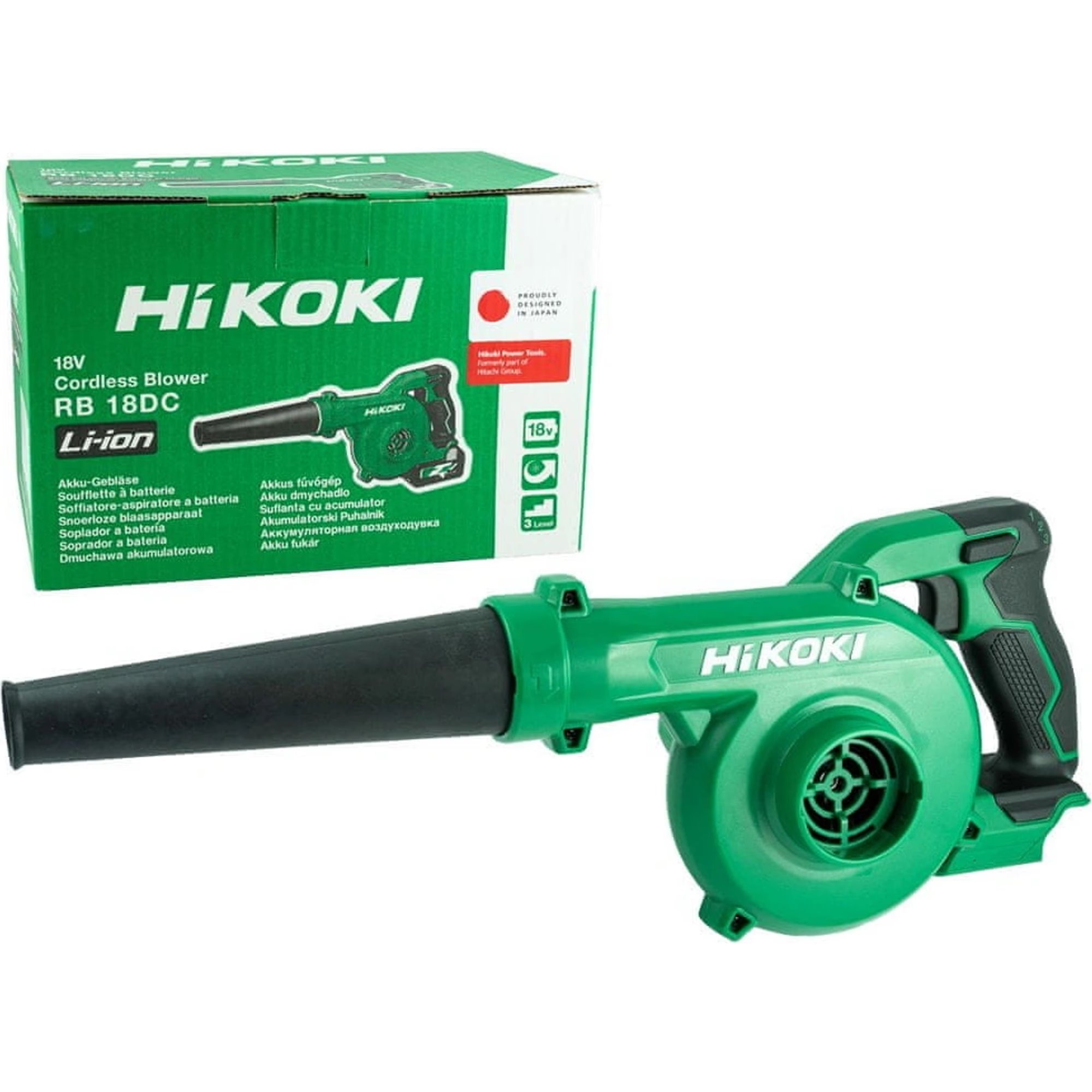 HIKOKI RB18DCW4Z Akumulátorové dúchadlo
