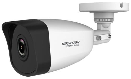 HIKVISION HiWatch IP kamera HWI-B140H(C)/ Bullet/ 4Mpix/ 4mm objektív/ H.265/ IP67 ochrana/ IR do 30m/ kovový plast