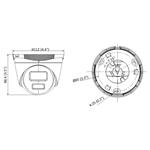 HiLook Powered by HIKVISION IP kamera IPC-T229HA/ Turret/ 2Mpix/ 2.8mm/ ColorVu/ Motion detection 2.0/ H.265+/ krytí IP67/ LED 30m