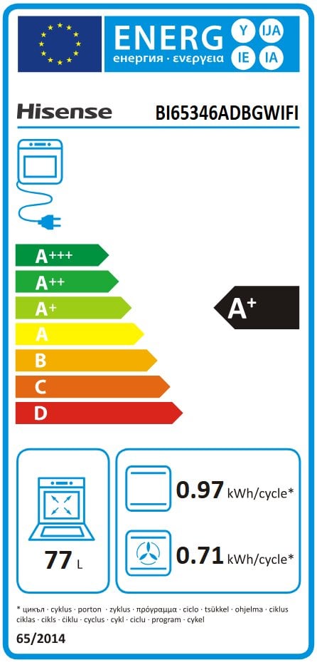 HISENSE BI65346ADBGWIFI