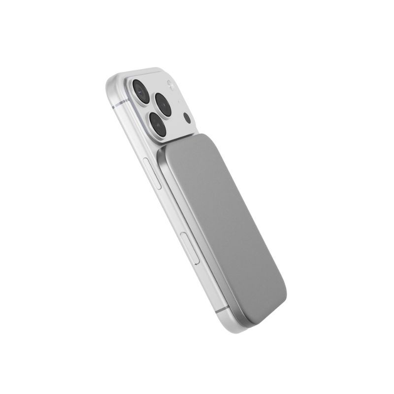 Hliníková bezdrôtová powerbanka Epico UltraPack Slim 3000mAh Mag+ EM31b | strieborná