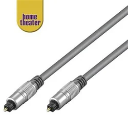 Home Theater HQ Optický kabel Toslink TOS male - TOS male 2,5m