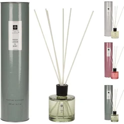 Homestyling Aroma difuzér vonné tyčinky FRESH LEMON & MINT, 200 ml