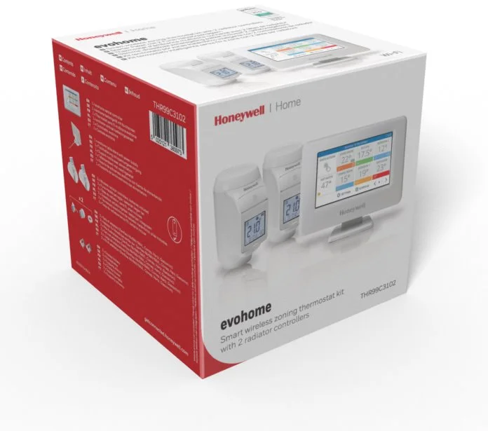 Honeywell Home EvoHome Starter Set 2 CZ THR99C3102, EvoHome Touch WiFi + 2x termohlavice HR92 B