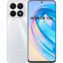 Honor X8a 128 GB strieborná
