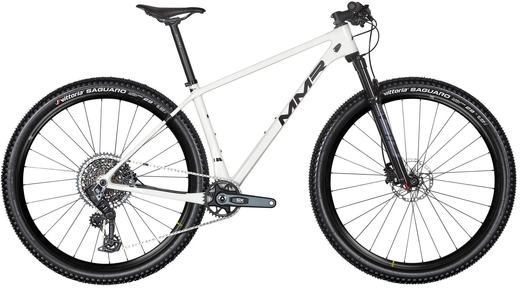 Horské kolo MMR RAKISH 00 - Light Grey N Black - vel.S / 2024
