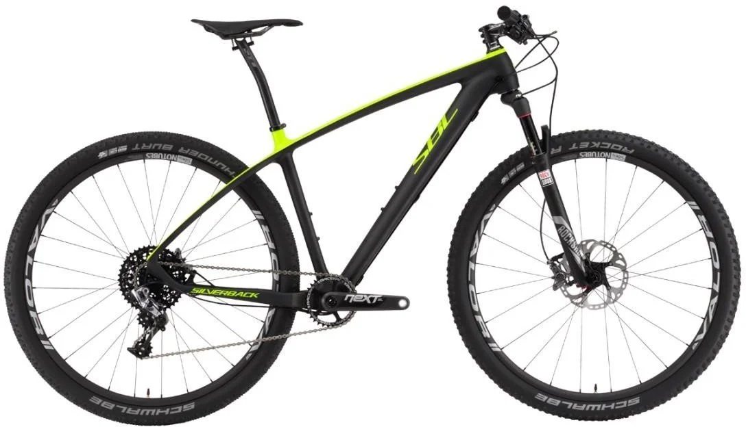 Horské kolo SILVERBACK 29" Storm custom - Yellow N black - 19"/L