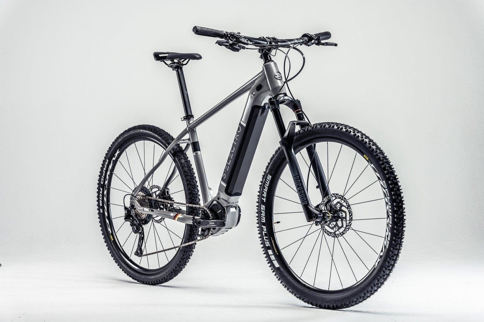 Horský bicykel SILVERBACK COMP SL, 8000 Motor, 630 Wh, veľkosť L - Magnetic Grey