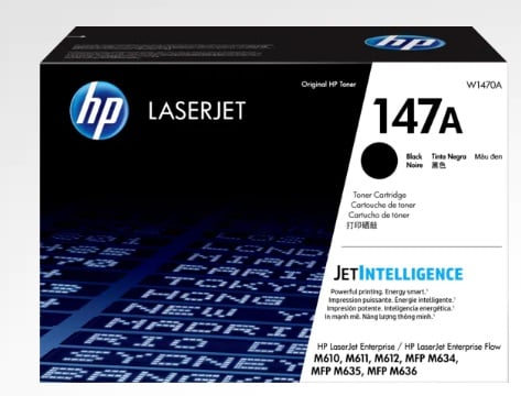 HP 147A LaserJet černá tonerová kazeta, W1470A