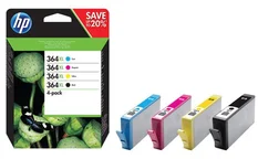 HP 364XL Fotografická sada (N9J74AE) - originál - Cartridge inkoustové