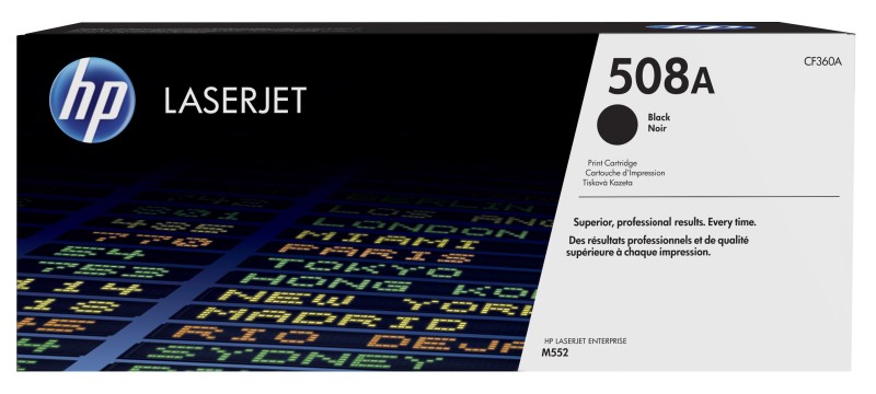 HP 508A Black Toner (CF360A) - originálne